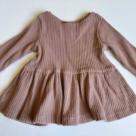 Next Baby Girl Pink Cotton Outfit 12-18 Months - Picture 7 of 14